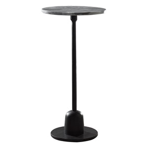 Modern Accents Simple Aluminum Base Accent Table