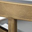 Uttermost Vista Gold Nesting Tables - Set of 2