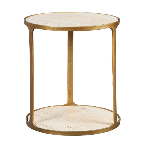 Uttermost Clench Brass Side Table
