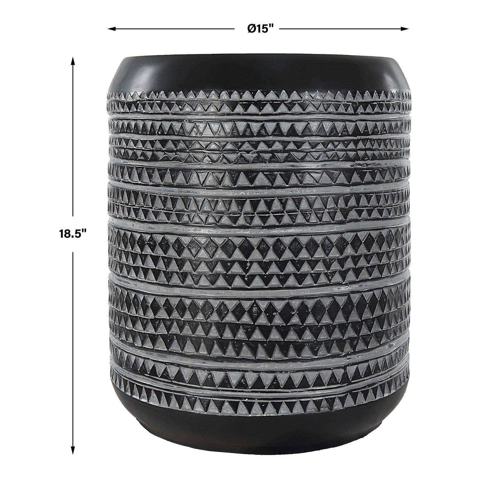 Uttermost Cutting Edge Tribal Accent Table