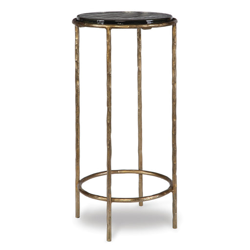 Modern Accents Textured Metal Accent Table