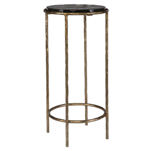 Modern Accents Textured Metal Accent Table