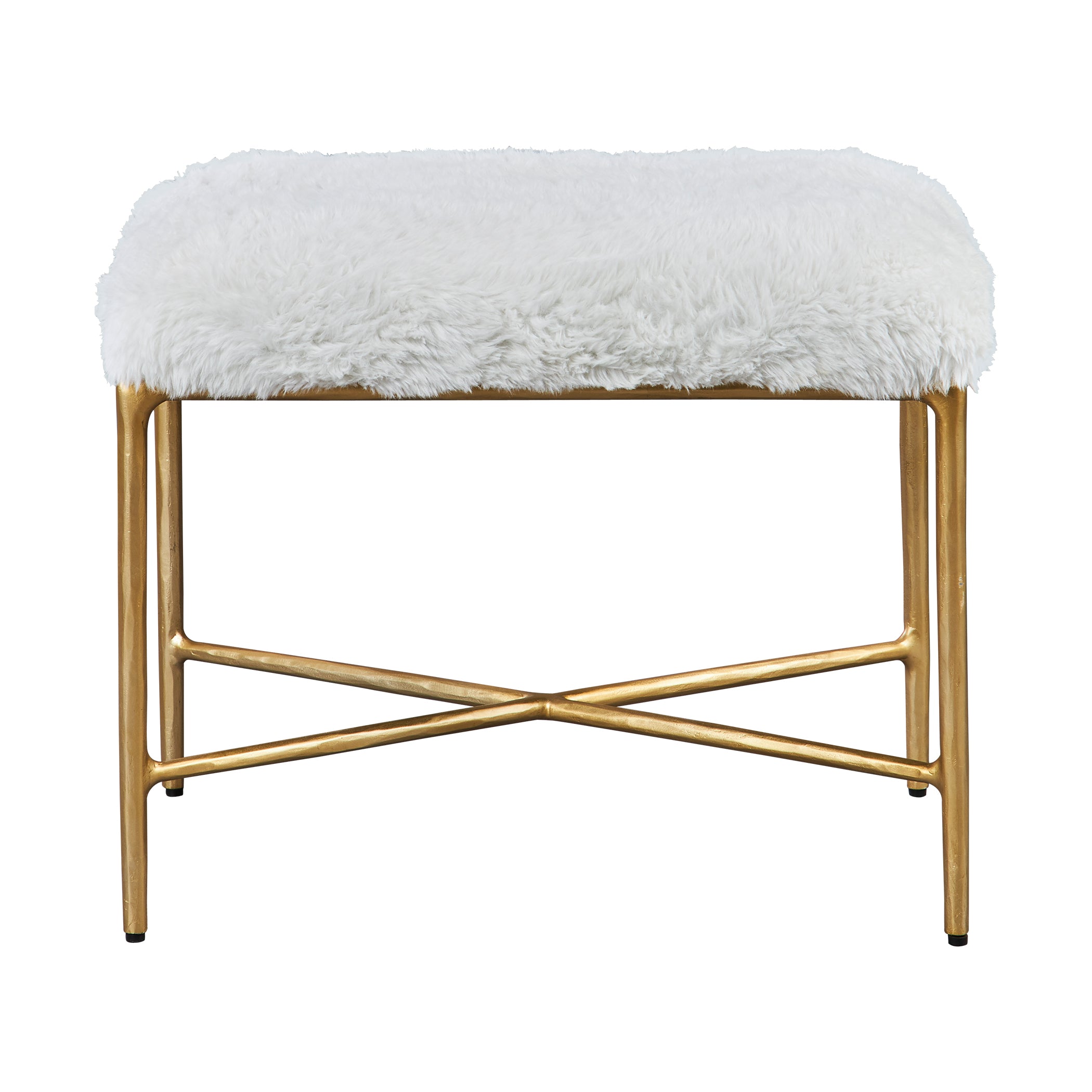Uttermost Charmed Sheepskin Small Bench