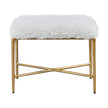 Uttermost Charmed Sheepskin Small Bench