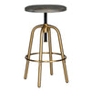 Uttermost Revolve Brass Counter Stool