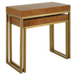 Uttermost Burl-esque Wooden Nesting Tables - Set of 2