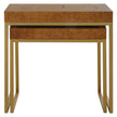 Uttermost Burl-esque Wooden Nesting Tables - Set of 2
