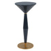 Uttermost Luster Navy Blue Accent Table