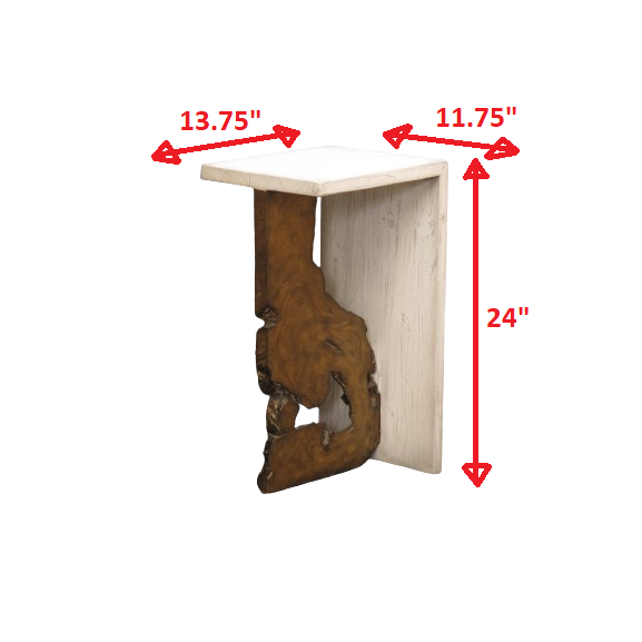 Uttermost Intersect Modern Accent Table