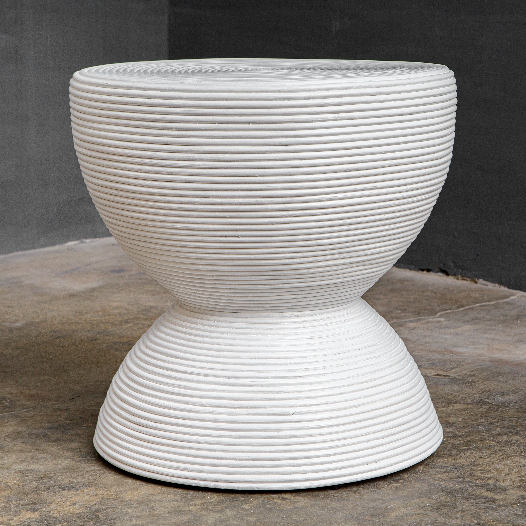 Uttermost Bongo Rattan Side Table