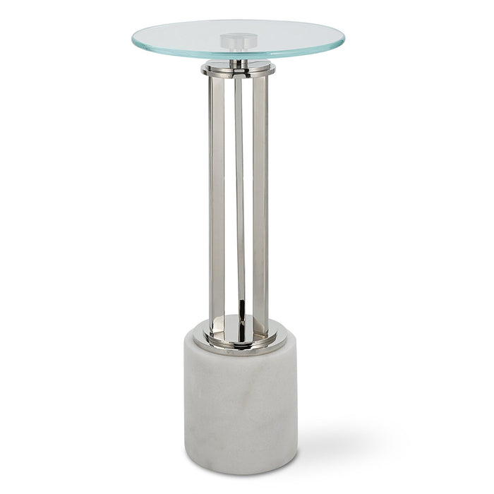 Modern Accents Marble Base Accent Table