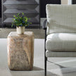 Uttermost Loophole Bleached Wash Accent Stool