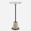 Uttermost Arthur Crystal Drink Table