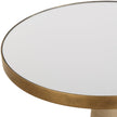 Uttermost Terra Brass Accent Table