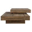 Uttermost Rustic Planes Modern Coffee Table