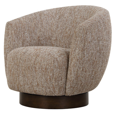 Uttermost Dunes Fabric Swivel Chair