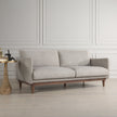 Uttermost Freefall Gray Ceruse Sofa