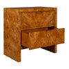 Uttermost Indus 2 Drawer Burl Chest