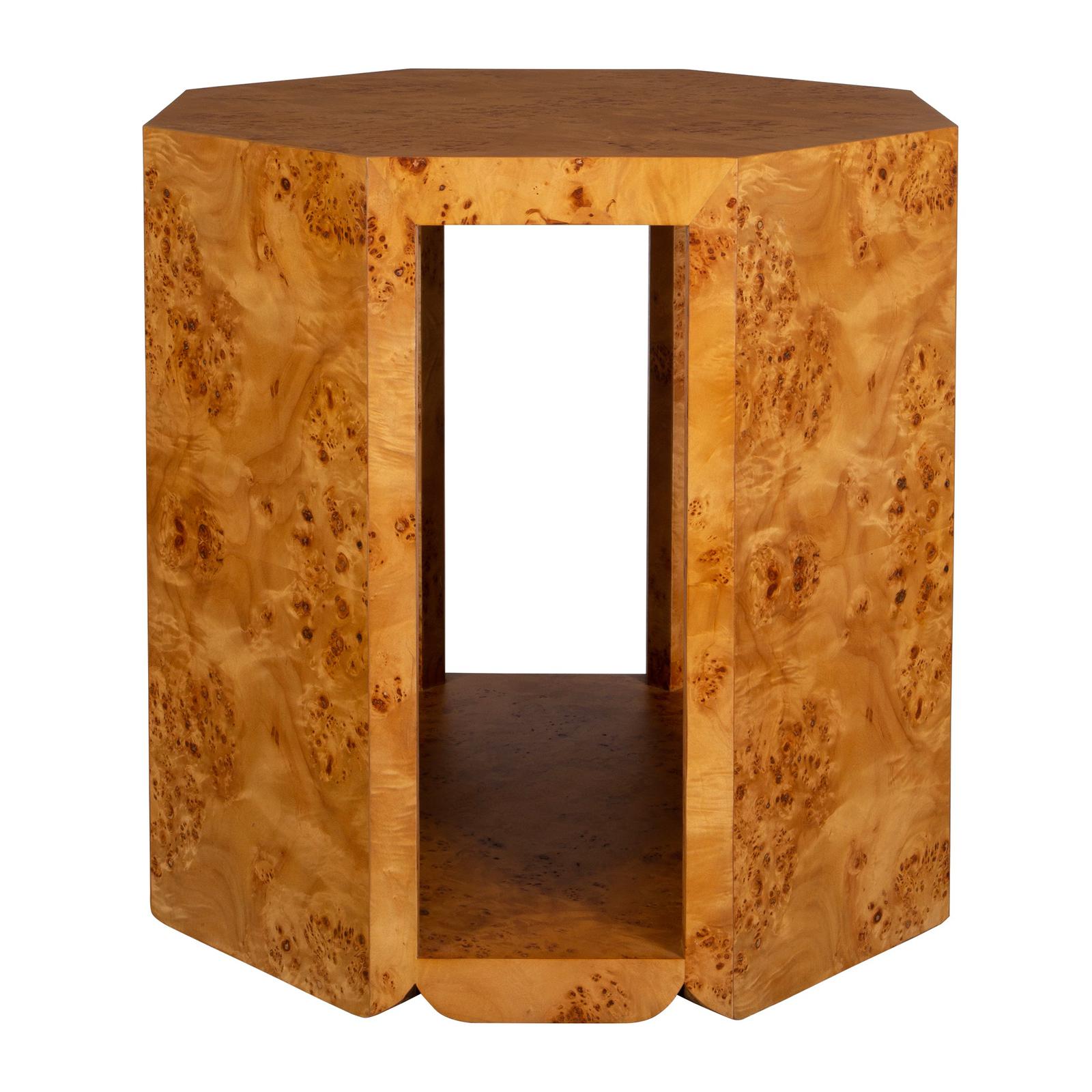 Uttermost Indus Burl Side Table