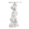 Uttermost Remnant White Stone Drink Table