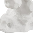 Uttermost Remnant White Stone Drink Table