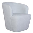 Uttermost Mist Barrel Swivel Chair