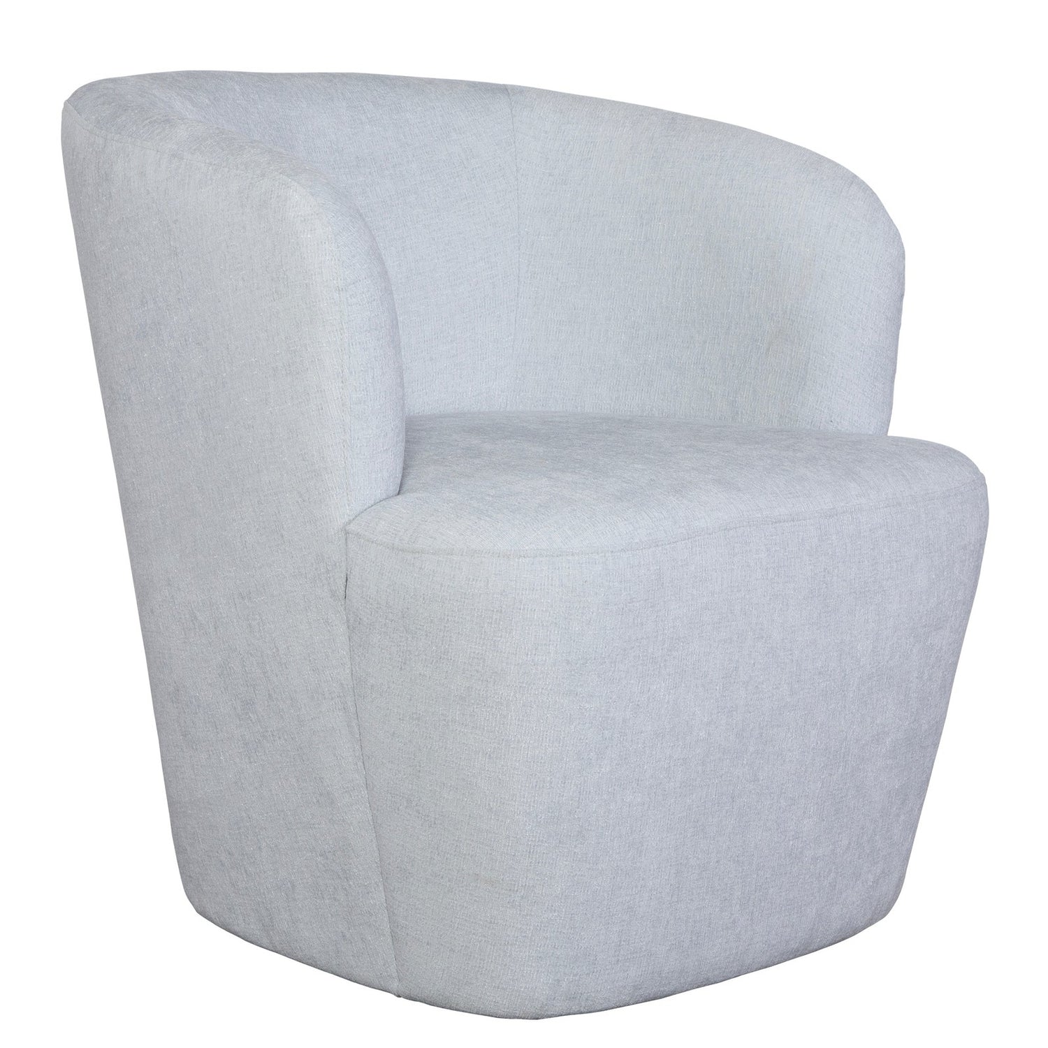 Uttermost Mist Barrel Swivel Chair