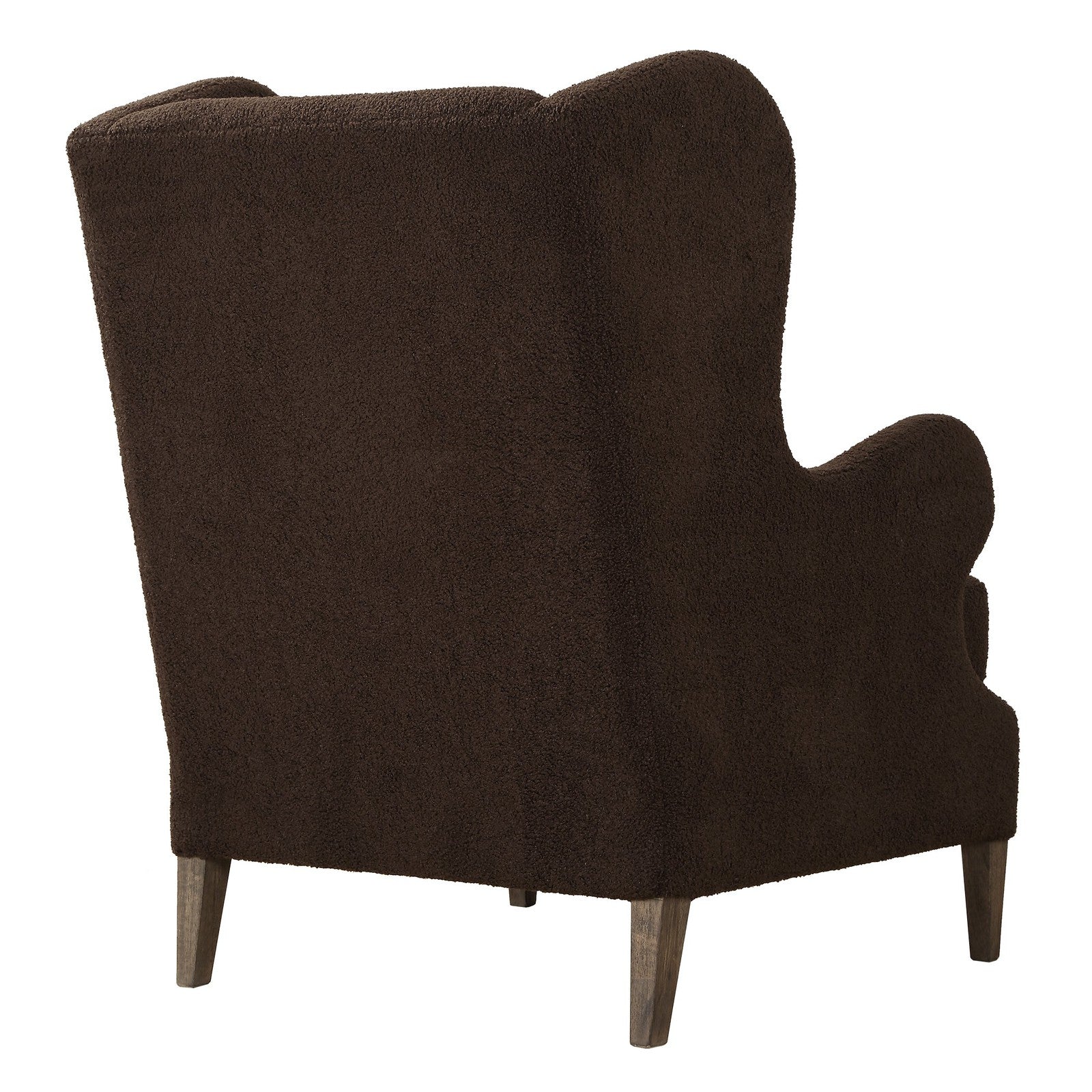 Uttermost Serpentine Brown Fabric Accent Chair