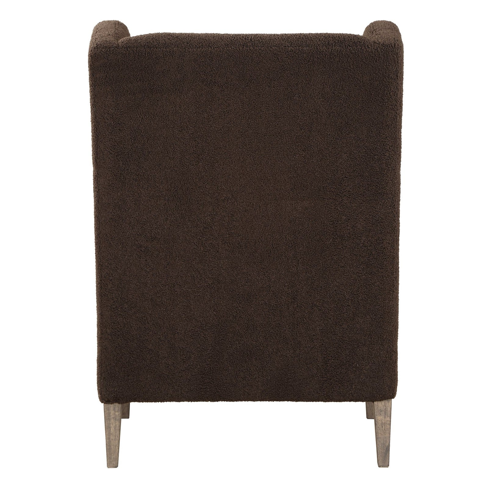 Uttermost Serpentine Brown Fabric Accent Chair