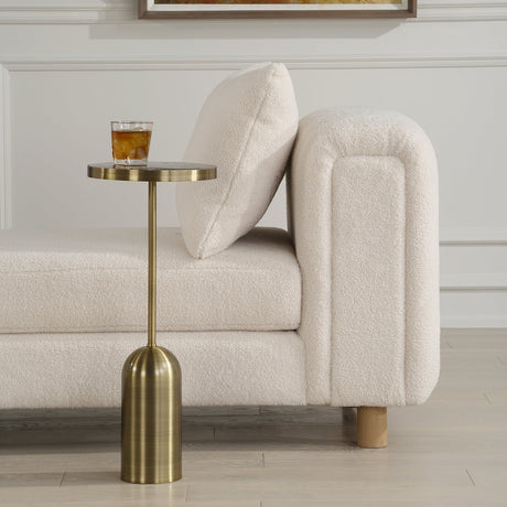 Uttermost Pascal Brass Drink Table