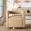 Uttermost Grounded Modern Swivel Chair