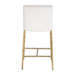 Uttermost Ascend White Counter Stool