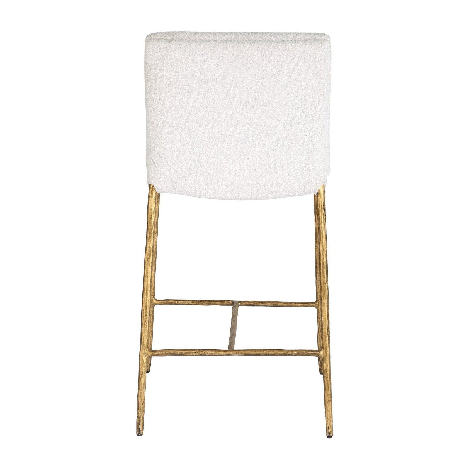 Uttermost Ascend White Counter Stool