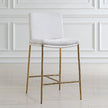 Uttermost Ascend White Counter Stool