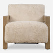 Uttermost Jackson Sheepskin Accent Chair
