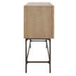Uttermost Lunar 4 Door Elm Wood Cabinet