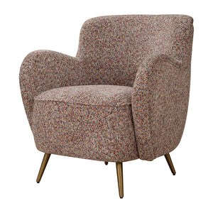 Uttermost Gemstone Confetti Toned Accent Chair
