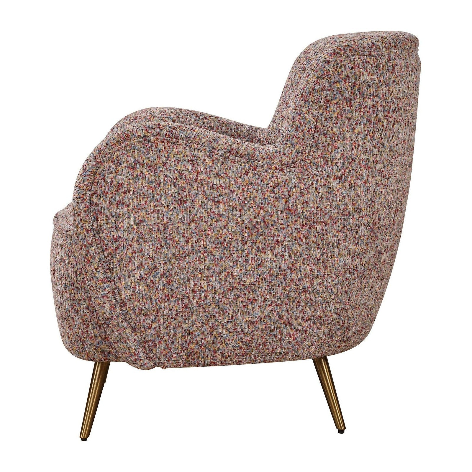 Uttermost Gemstone Confetti Toned Accent Chair