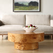 Uttermost Knots Poplar Round Coffee Table