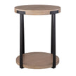 Uttermost Palisade Tural Round Side Table