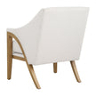 Uttermost Evolve White Fabric Accent Chair