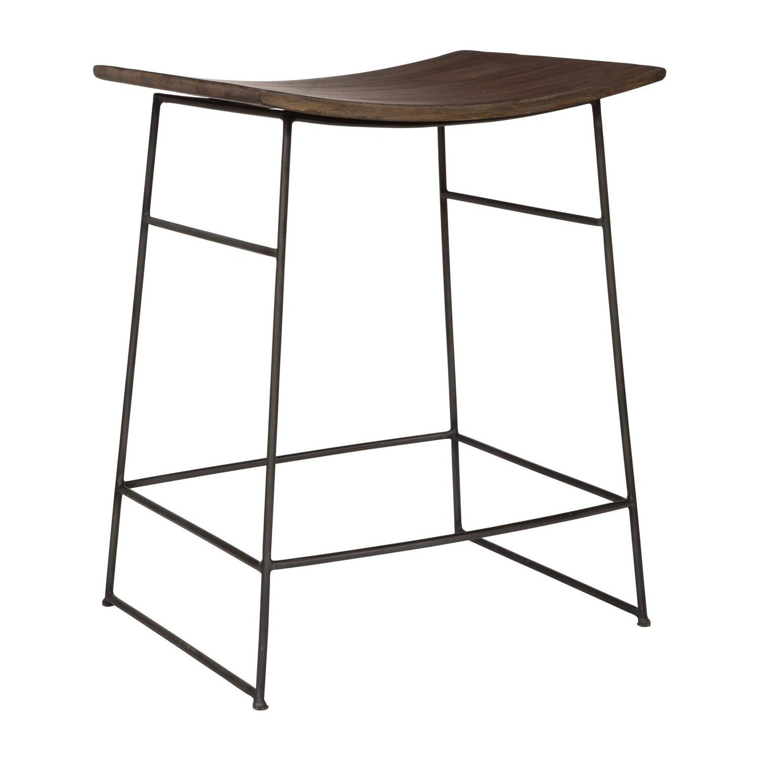 Uttermost Thura Walnut Counter Stool