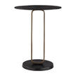 Uttermost Aperture Brass Accent Table