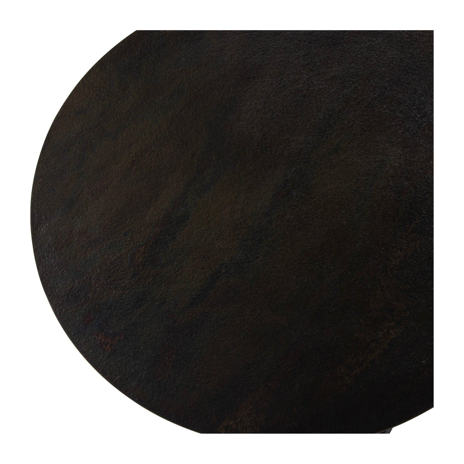 Uttermost Aperture Brass Accent Table