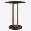 Uttermost Aperture Brass Accent Table