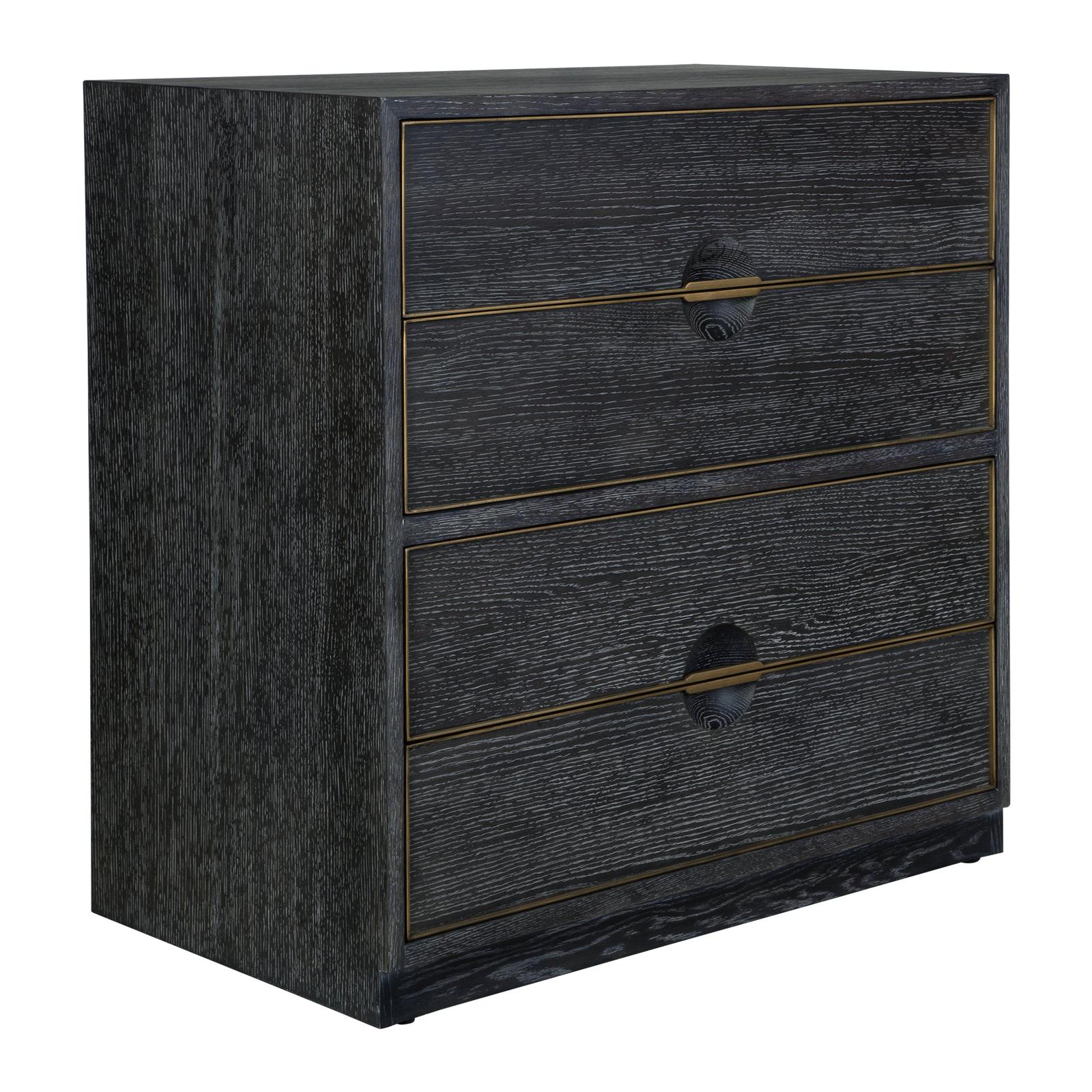 Uttermost Besos 4 Drawer Walnut Chest