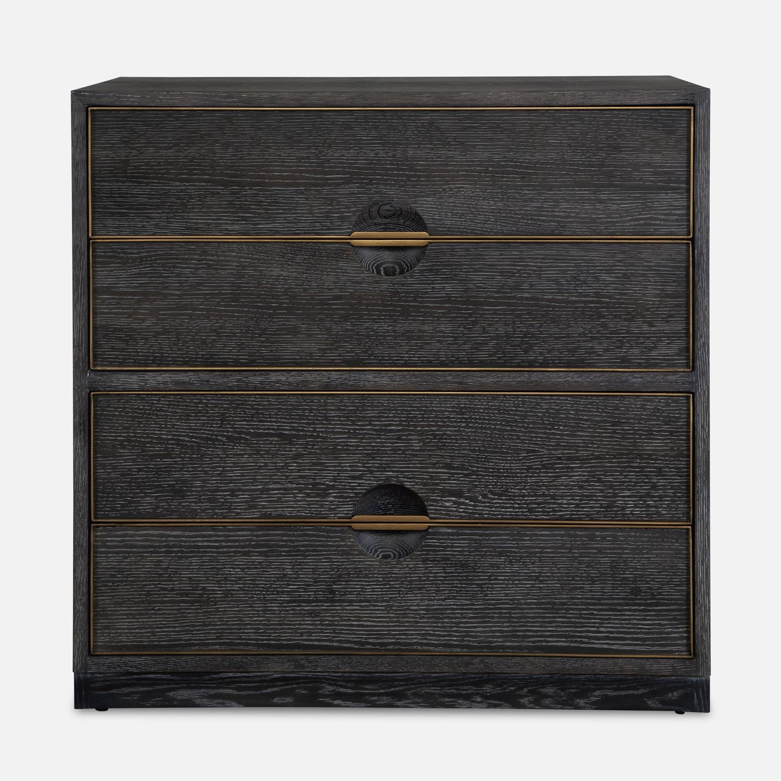 Uttermost Besos 4 Drawer Walnut Chest