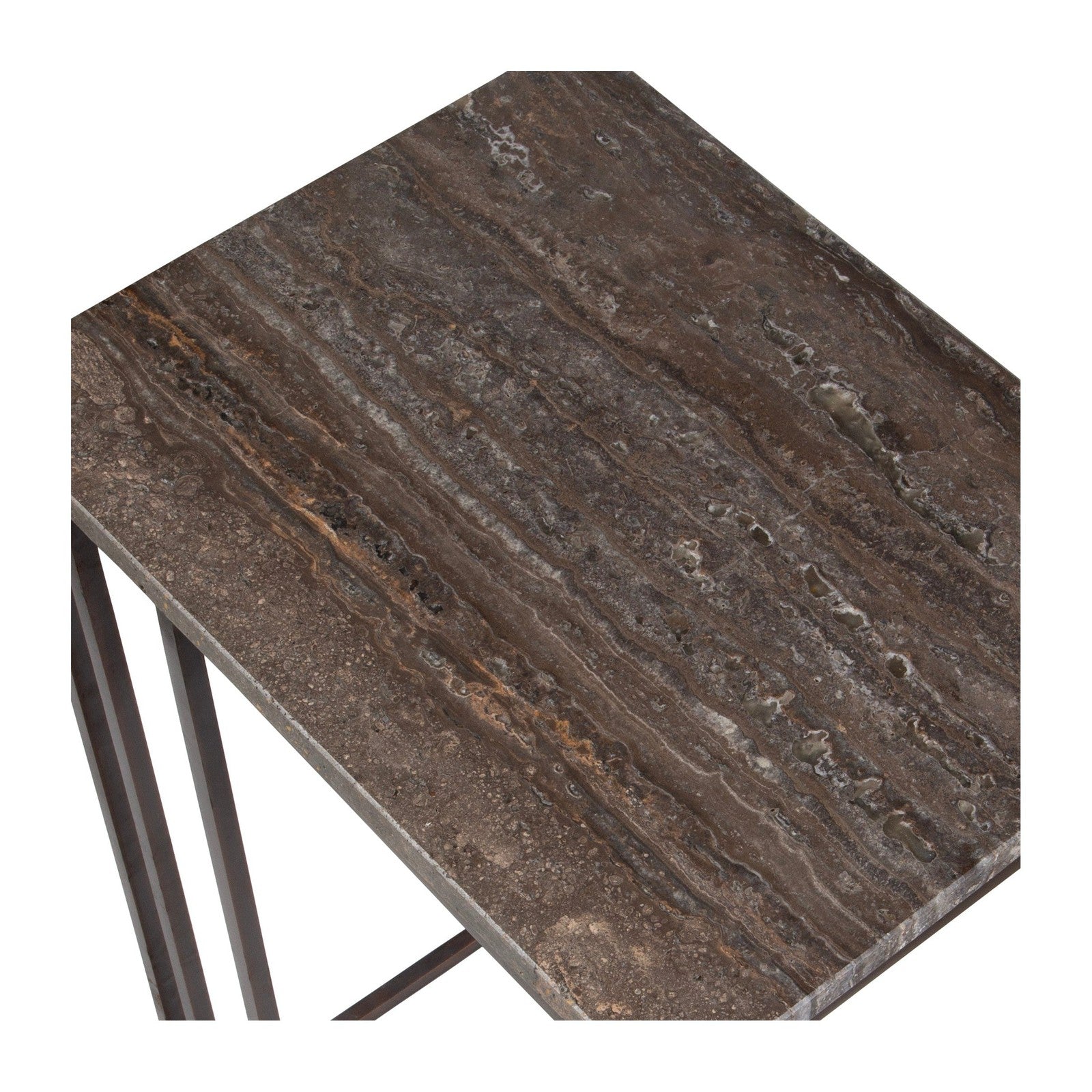 Uttermost Theodore Travertine Accent Table
