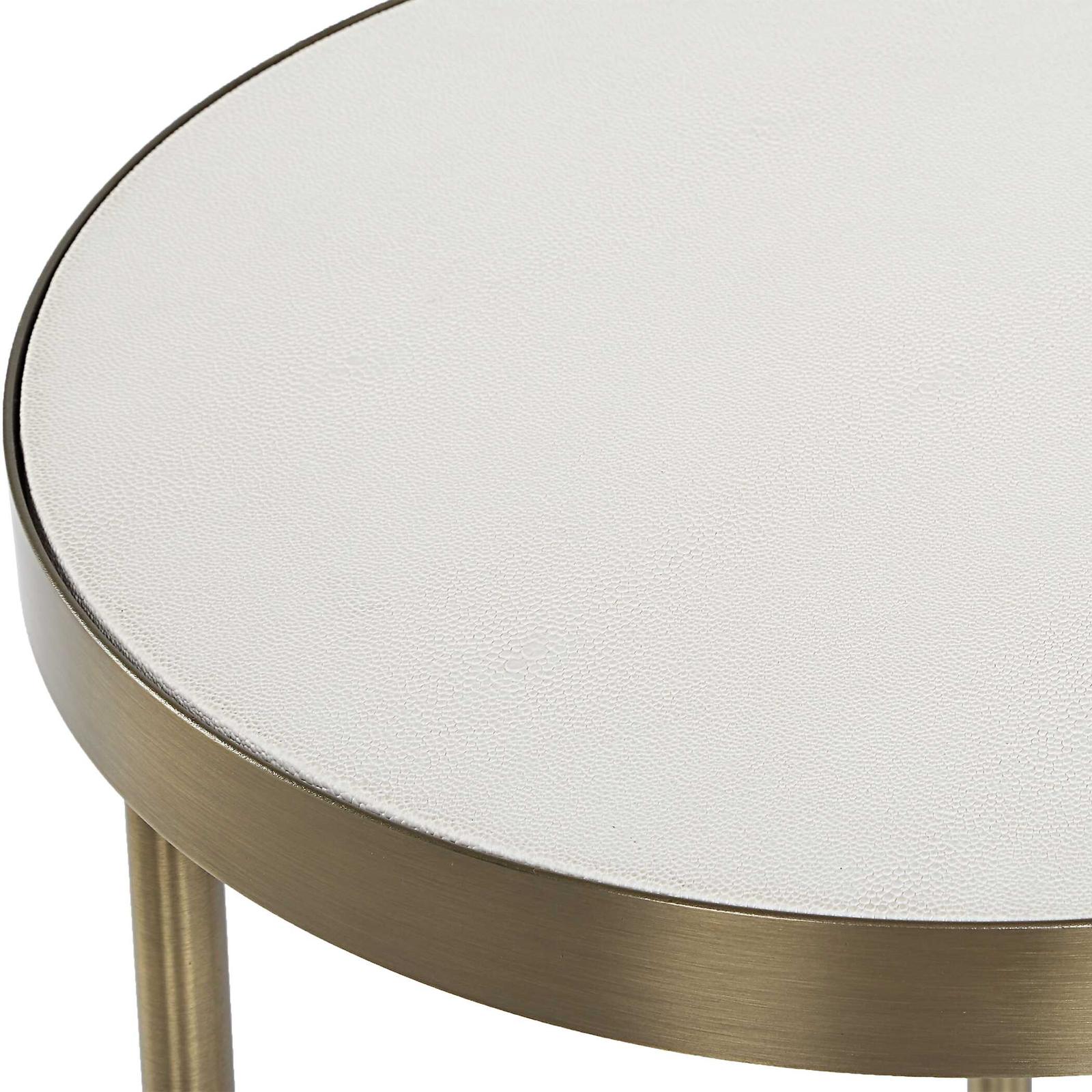 Uttermost Aragon White Nesting Tables - Set of 2