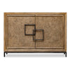 Uttermost Paltrow Burl 2 Door Cabinet